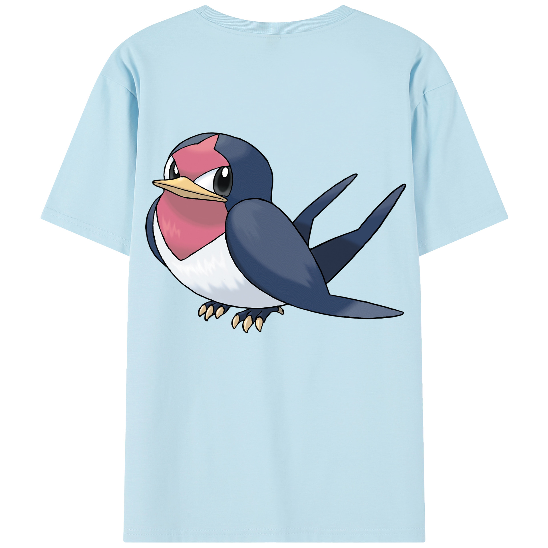 （画像用） ポケットモンスター Pokémon 綿100％半袖Tシャツ（背面プリント）